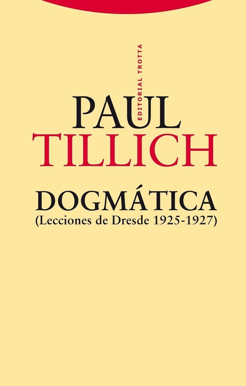 DOGMÁTICA | 9788498794410 | TILLICH, PAUL