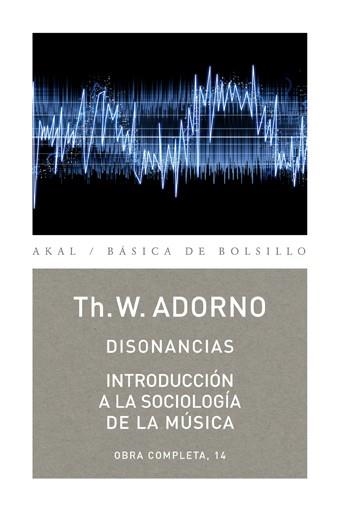 DISONANCIAS | 9788446016823 | ADORNO.