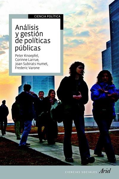 ANALISIS Y GESTION DE POLITICAS | 9788434400108 | VARIS