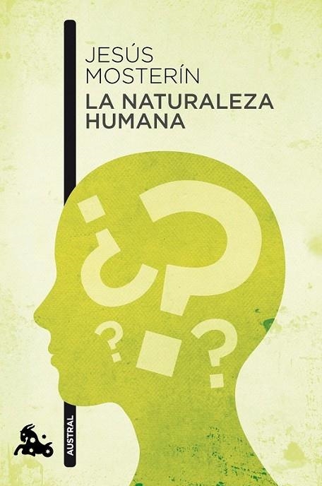 LA NATURALEZA HUMANA | 9788467037791 | MOSTERÍN