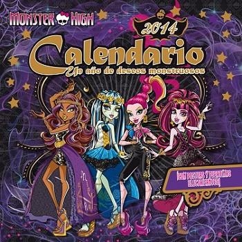 MONSTER HIGH. CALENDARIO 2014 | 9788437200248 | DIVERSOS