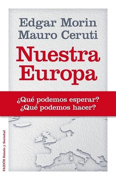 NUESTRA EUROPA | 9788449329074 | MORIN