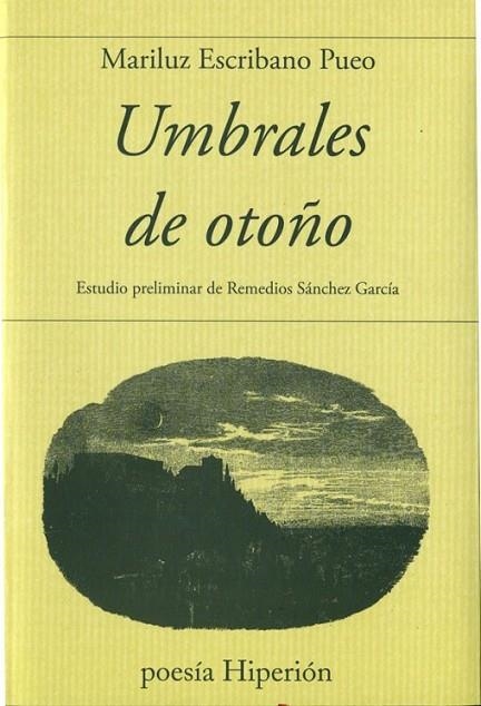 UMBRALES DE OTOÑO | 9788490020227 | ESCRIBANO PUEO