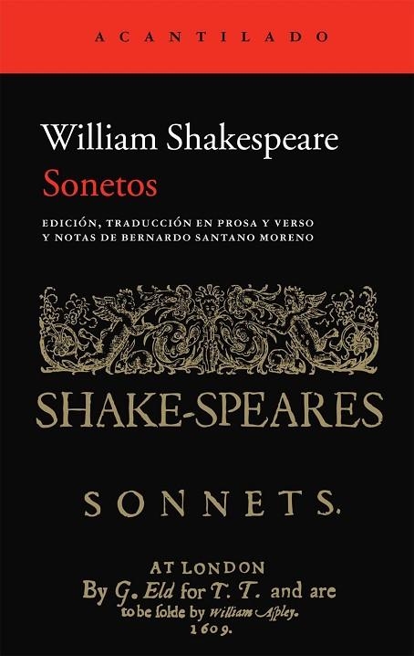 SONETOS | 9788415689324 | SHAKESPEARE, WILLIAM