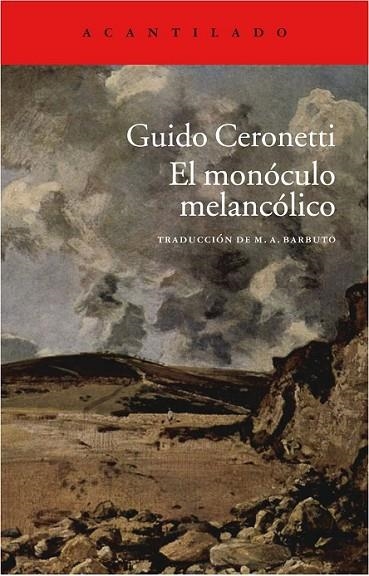 MONOCULO MELANCOLICO, EL | 9788415689850 | CERONETTI