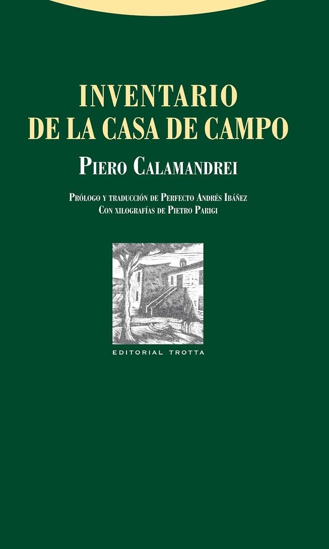 INVENTARIO DE LA CASA DE CAMPO | 9788498792164 | CALAMANDREI