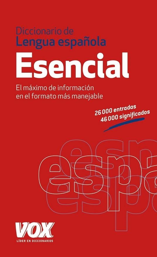 DICC. DE LENGUA ESPAÑOLA ESENCIA | 9788499740331