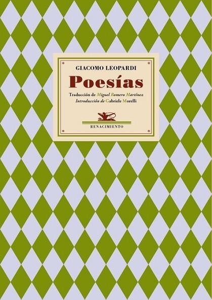 POESÍAS | 9788484728238 | LEOPARDI, GIACOMO