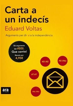 CARTA A UN INDECÍS | 9788415642985 | VOLTAS POLL, EDUARD