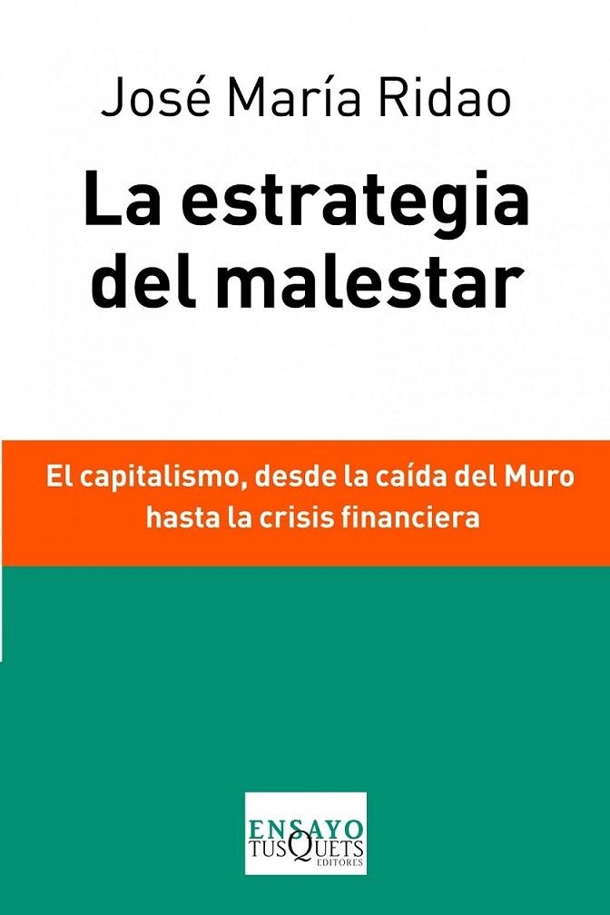 LA ESTRATEGIA DEL MALESTAR | 9788483838037 | RIDAO