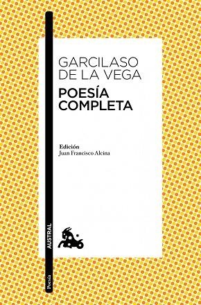 POESIA COMPLETA | 9788467037425 | DE LA VEGA, GARCILASO