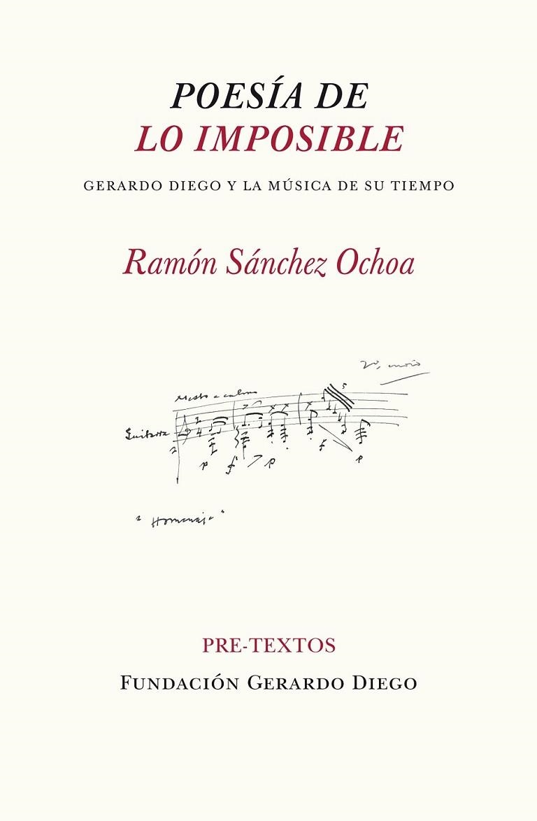 POESíA DE LO IMPOSIBLE | 9788415576884 | SÁNCHEZ OCHOA