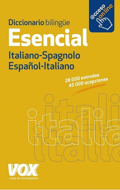 DICCIONARIO ESENCIAL ESPAÑOL-ITALIANO / ITALIANO-SPAGNOLO | 9788499741376 | LAROUSSE EDITORIAL