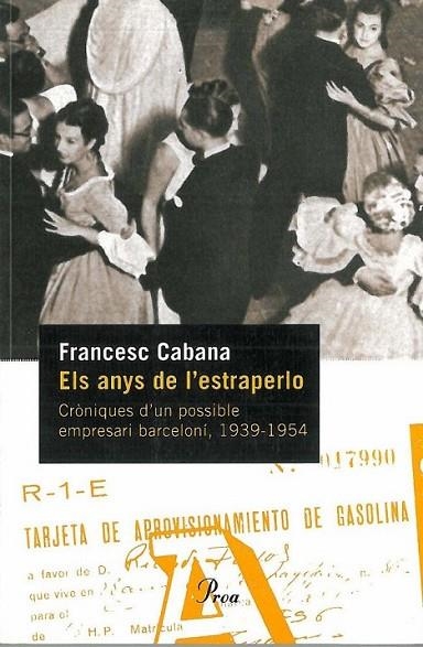 ANYS DE L'ESTRAPERLO | 9788484378198 | FRANCESC CABANA