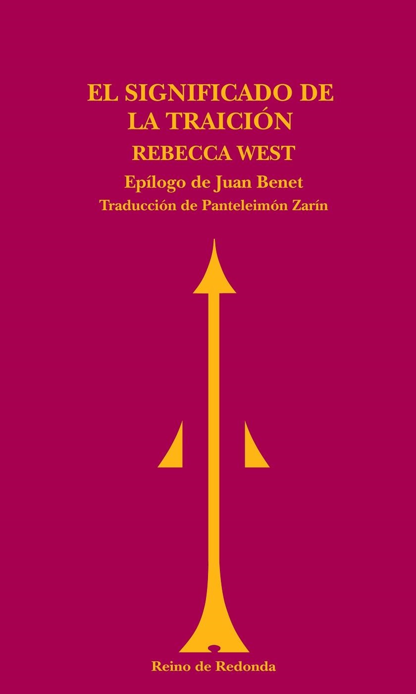 EL SIGNIFICADO DE LA TRAICION | 9788493688714 | WEST, REBECCA