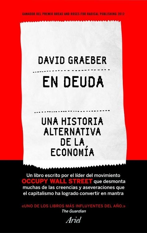 EN DEUDA - DESCATALOGADO | 9788434404892 | GRAEBER, DAVID