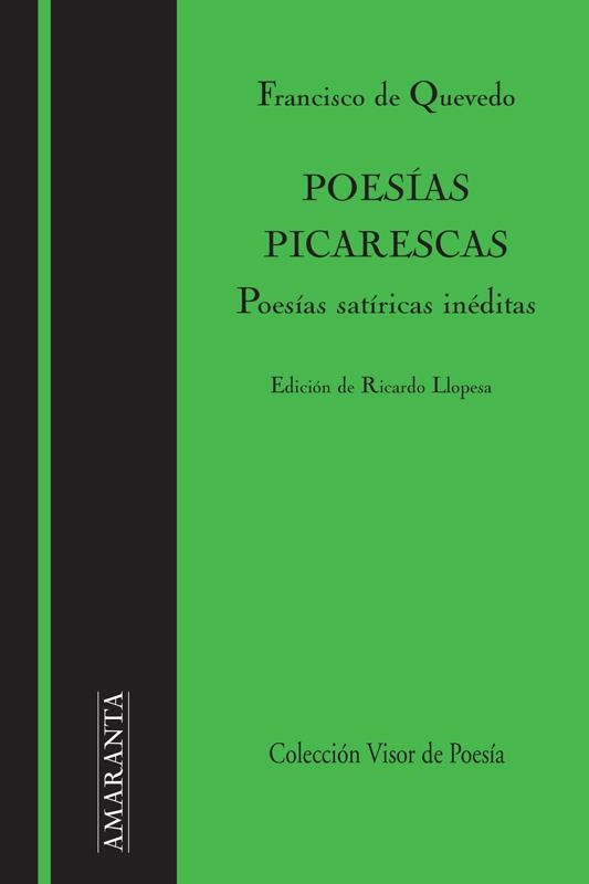 POESIAS PICARESCAS | 9788498956955 | QUEVEDO