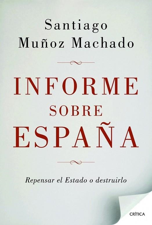 INFORME SOBRE ESPAÑA | 9788498924664 | MUÑOZ