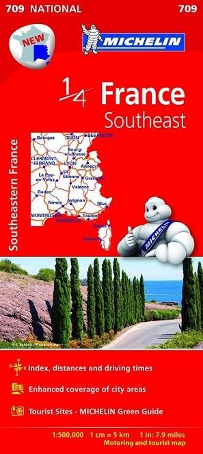 MAPA NATIONAL FRANCE SOUTHEAST | 9782067200739 | DIVERSOS