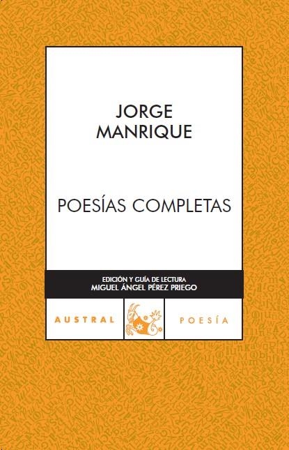 POESÍAS COMPLETAS | 9788467022278 | MANRIQUE