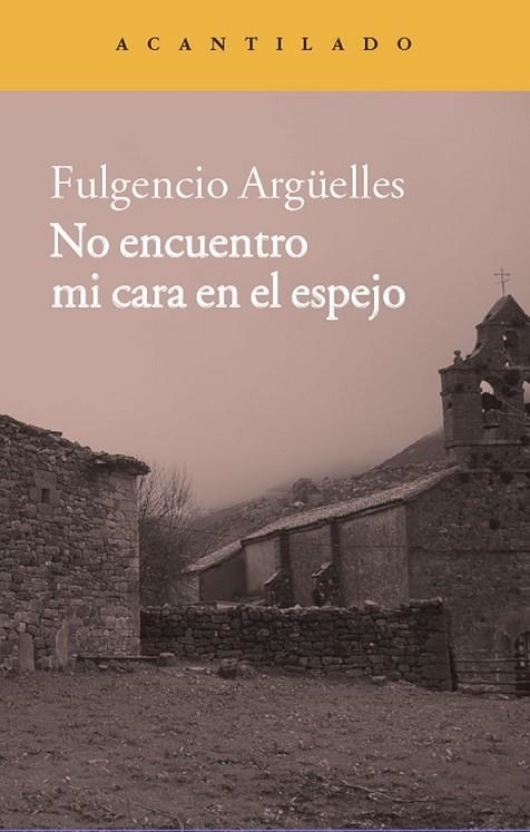 NO ENCUENTRO MI CARA EN EL ESPEJO | 9788416011254 | ARGUELLES, FULGENCIO