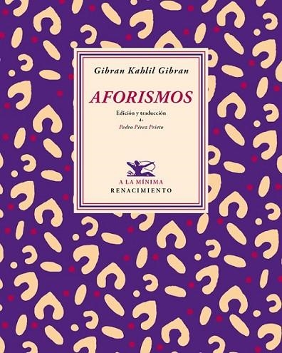 AFORISMOS | 9788484728634 | GIBRAN, GIBRAN KAHLIL