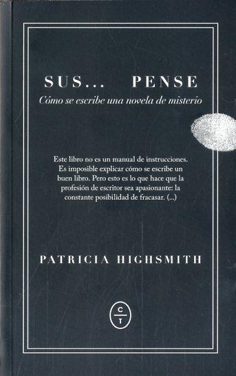 SUS... PENSE (SUSPENSE) | 9788461733750 | HIGHSMITH, PATRICIA