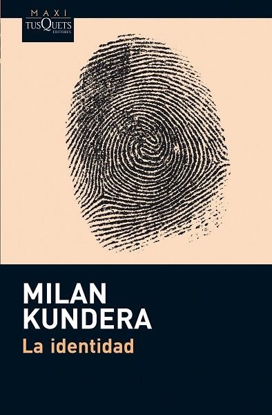 LA IDENTIDAD | 9788483836002 | KUNDERA, MILAN