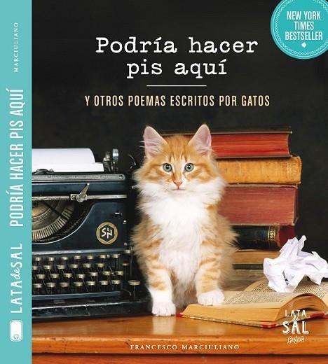 PODRÍA HACER PIS AQUÍ  Y OTROS POEMAS | 9788494286766 | MARCIULIANO, FRANCESCO