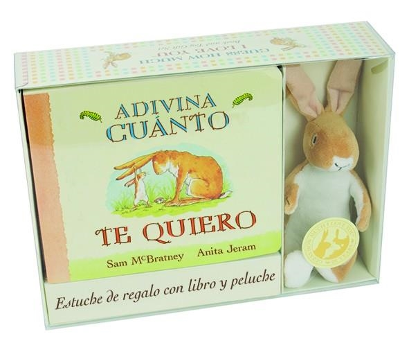 ADIVINA CUANTO TE QUIERO - ESTUCHE + PELUCHE | 9788416126293 | MCBRATNEY, SAM/JERAM, ANITA