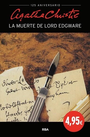 LA MUERTE DE LORD EDGWARE | 9788490564349 | CHRISTIE