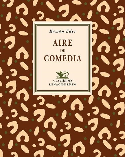 AIRE DE COMEDIA | 9788416246373 | EDER, RAMÓN