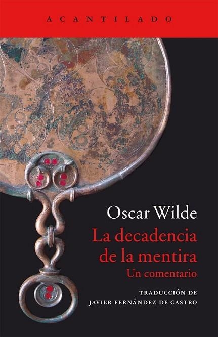 LA DECADENCIA DE LA MENTIRA | 9788416011285 | WILDE, OSCAR