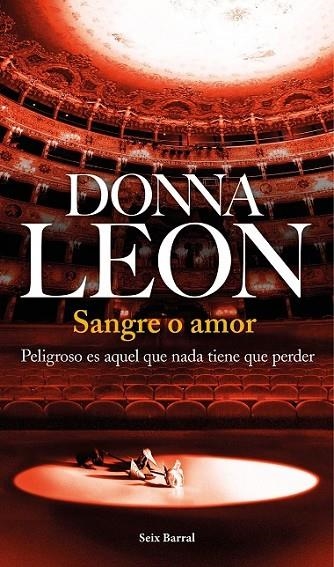 SANGRE O AMOR | 9788432224515 | LEON