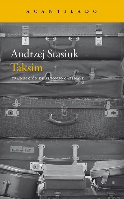 TAKSIM | 9788416011629 | STASIUK, ANDRZEJ