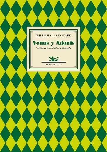 VENUS Y ADONIS | 9788416685585 | SHAKESPEARE, WILLIAM