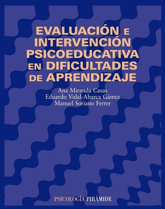 EVALUACION E INTERVENCION PSICOE | 9788436814576 | MIRANDA / VIDAL-ABAR