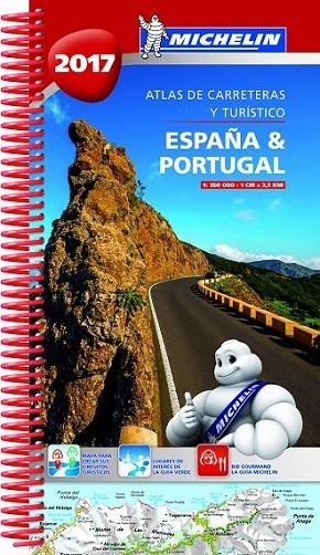 ATLAS MICHELIN ESPAÑA Y PORTUGAL 2017 | 9782067217690 | DIVERSOS