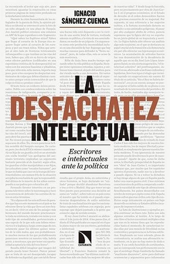 DESFACHATEZ INTELECTUAL, LA | 9788490971109 | SANCHEZ-CUENCA, IGNACIO