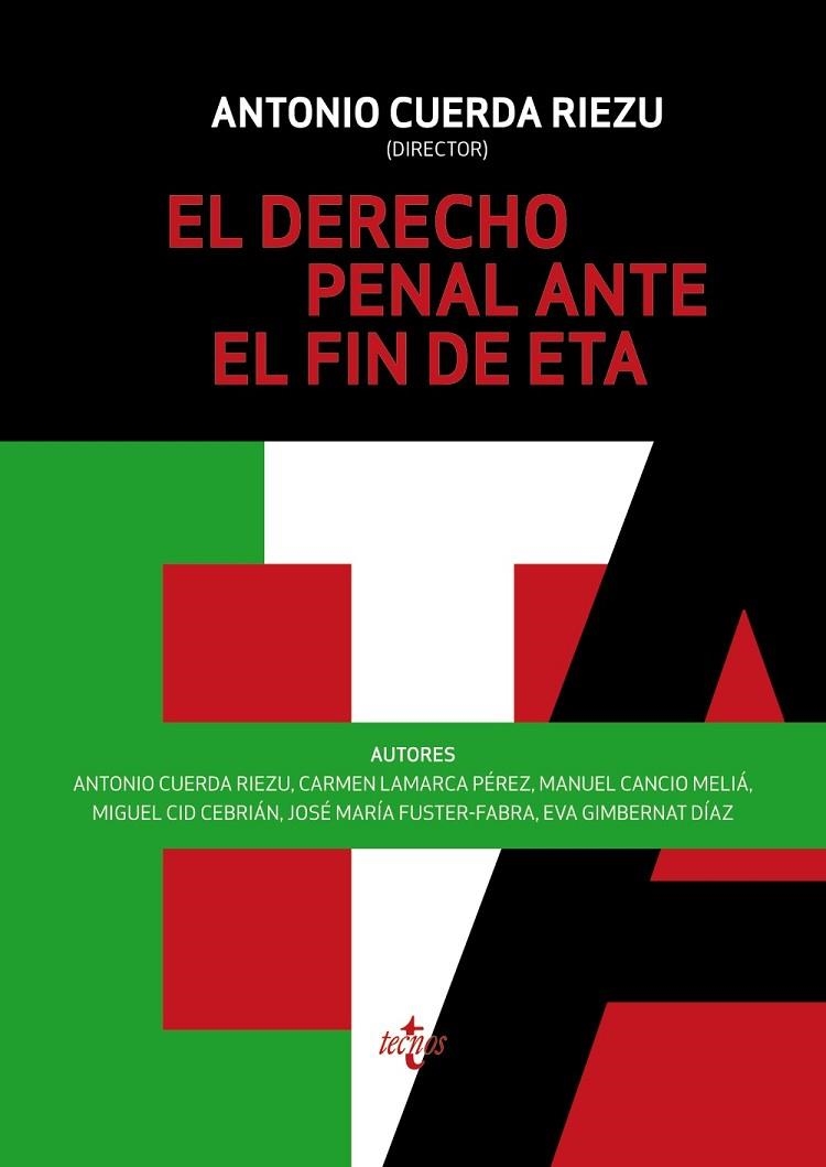 DERECHO PENAL ANTE EL FIN DE ETA, EL | 9788430969401 | DIVERSOS