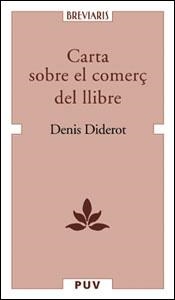 CARTA SOBRE EL COMERÇ DE LLIBRES | 9788437059297 | DIDEROT