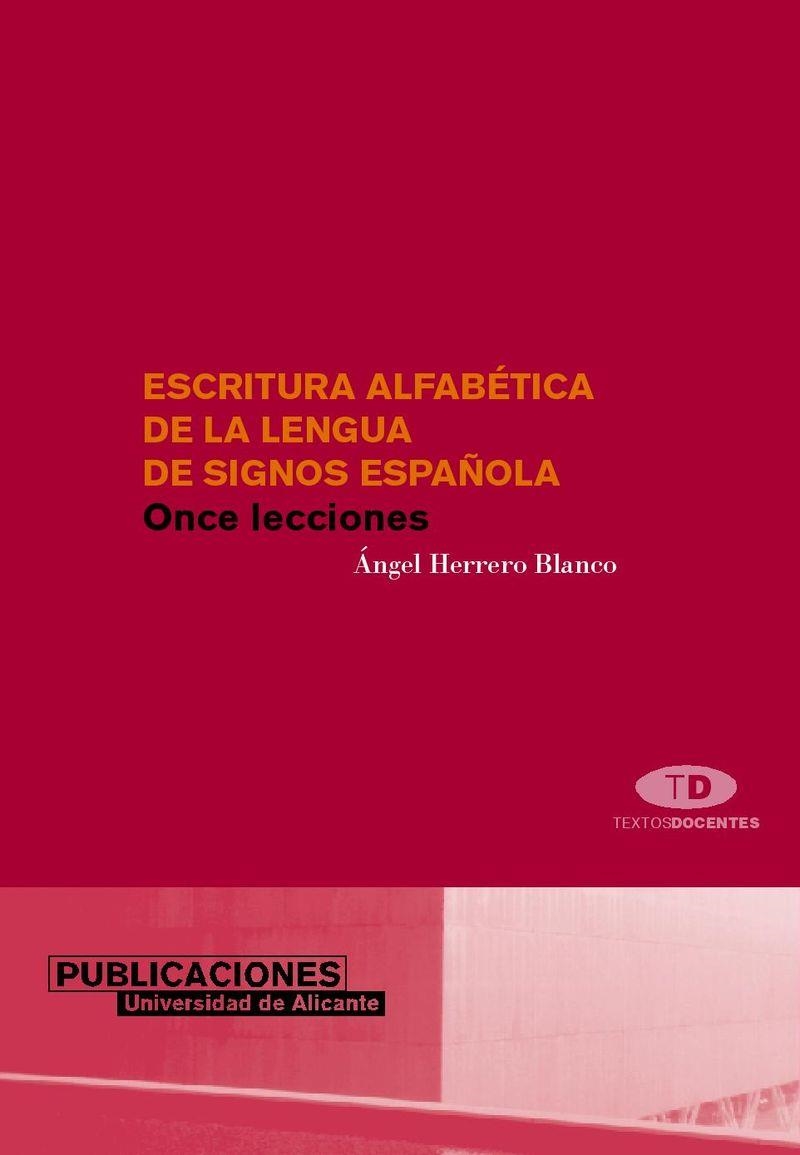 ESCRITURA ALFABETICA | 9788479087180 | BLANCO