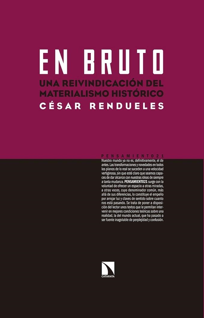 EN BRUTO | 9788490971727 | RENDUELES, CÉSAR