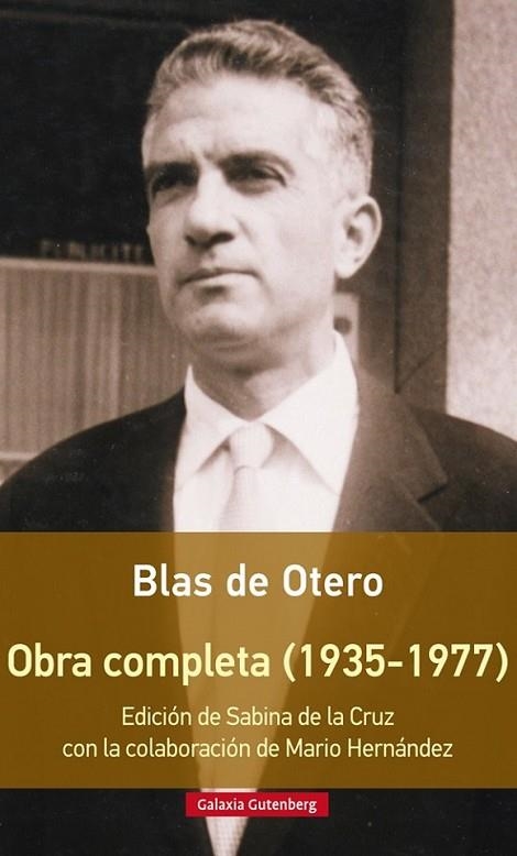 OBRA COMPLETA DE BLAS DE OTERO (RUSTICA) | 9788416252916 | DE OTERO, BLAS