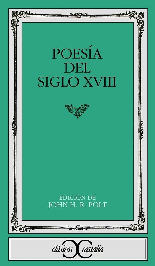 POESÍA DEL SIGLO XVIII | 9788470392160 | ÁLVAREZ DE TOLEDO, GABRIEL