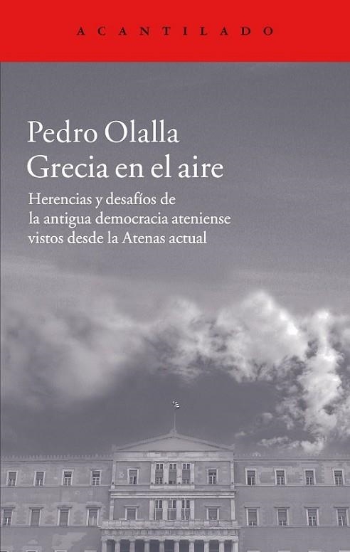 GRECIA EN EL AIRE | 9788416011537 | OLALLA GONZALEZ, PEDRO