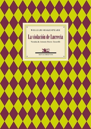 VIOLACIÓN DE LUCRECIA, LA | 9788416685714 | SHAKESPEARE, WILLIAM