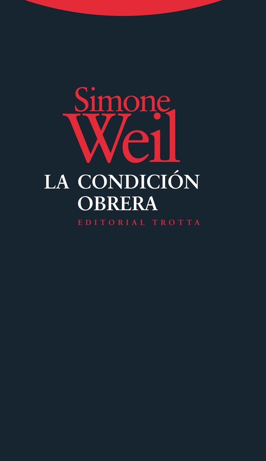 LA CONDICIÓN OBRERA | 9788498794687 | WEIL, SIMONE