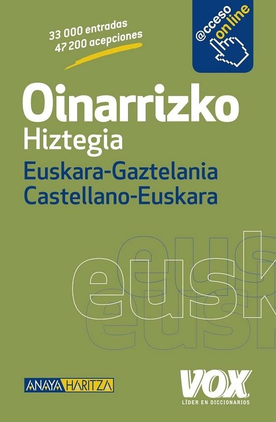 OINARRIZKO HIZTEGIA. CASTELLANO-EUSKARA | 9788499741369 | DIVERSOS