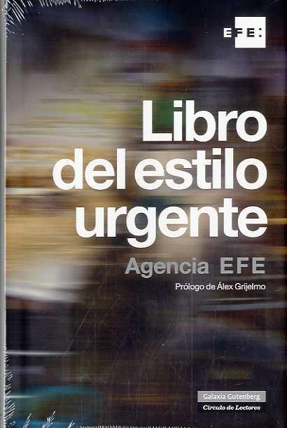 LIBRO DEL ESTILO URGENTE | 9788481099386 | AGENCIA EFE